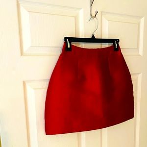 Kate Spade 100% silk mini skirt